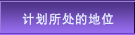 计划所处的地位