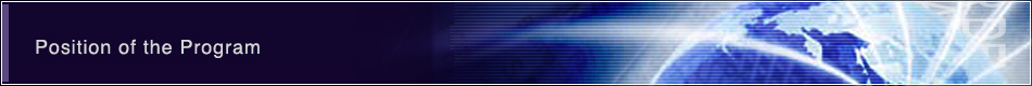 Position of the Program