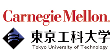 カーネギーメロン大学ロゴ、東京工科大学ロゴ カーネギーメロン大学ロゴ、東京工科大学ロゴ