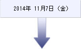 2015年11月7日(金) 2015年11月7日(金)