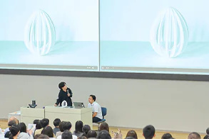 今年度卒業生による大学生活の話