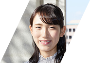 工学部　機械工学科　中尾根 美樹さん　在学生　2018年12月取材 