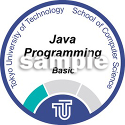 プログラミング基礎(Java) バッヂサンプル