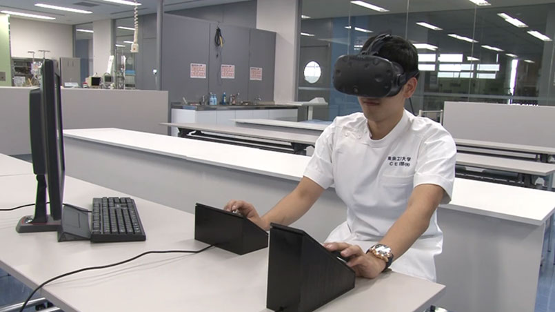 医療VR 操作
