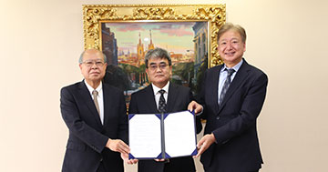 東京都立多摩科学技術高等学校と教育連携協定を締結