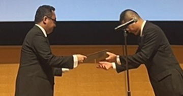 島峰徹也医療保健学部講師が「第8回医工連携Award」でオーディエンス賞を受賞