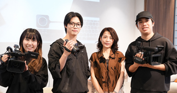 三井デザインテックの広報動画コンテンツを学生が演習で制作　映画プロデューサー福間美由紀氏の講演を撮影・編集 同社の社内サイネージなどで活用