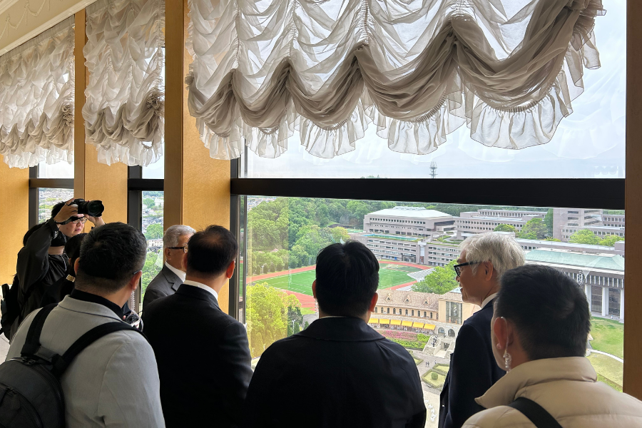 修平科技大学との交流会の様子2