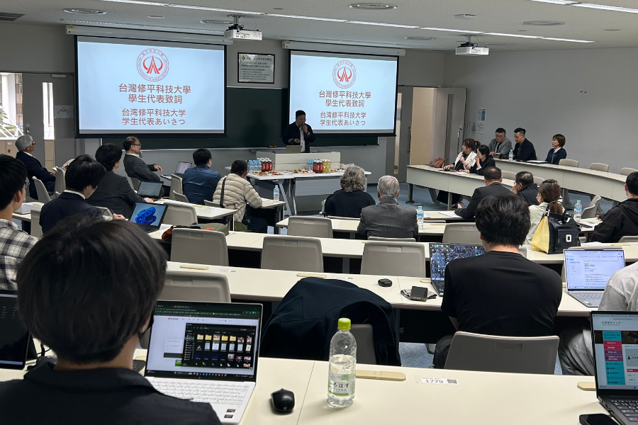 修平科技大学との交流会の様子5