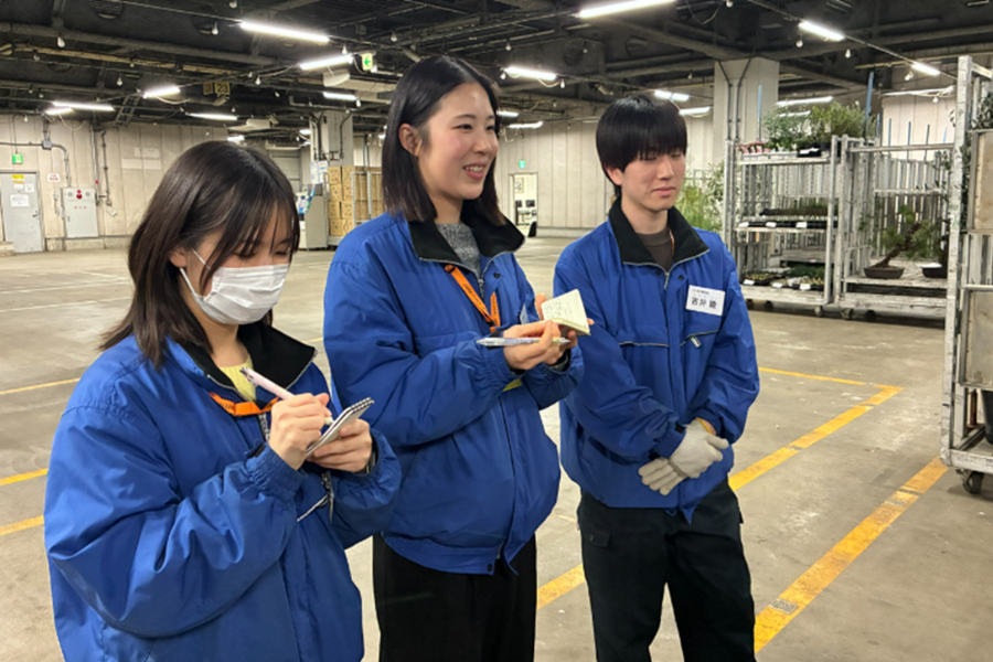 コーオプ実習参加学生2