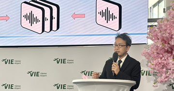 松村誠一郎デザイン学部教授がウィーン国際空港で開催された「Cherry Blossom Business and Culture Event」に登壇