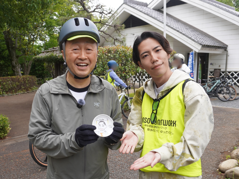 東京工科大学デザイン学部生と大田区長1