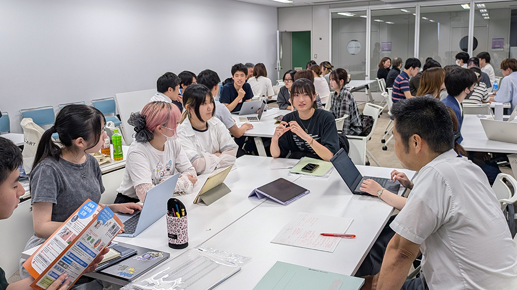 学生と大田区担当職員との意見交換2