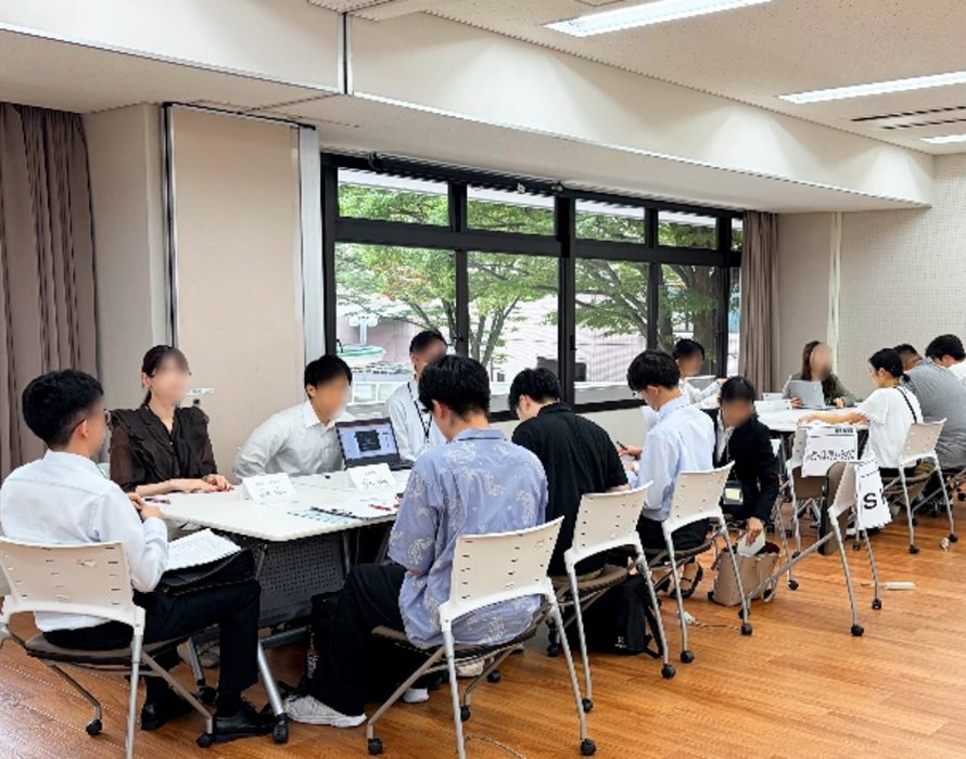 対話型企業マッチング会の様子