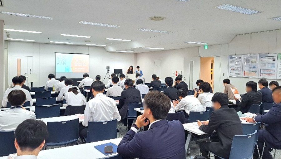 企業説明会の様子