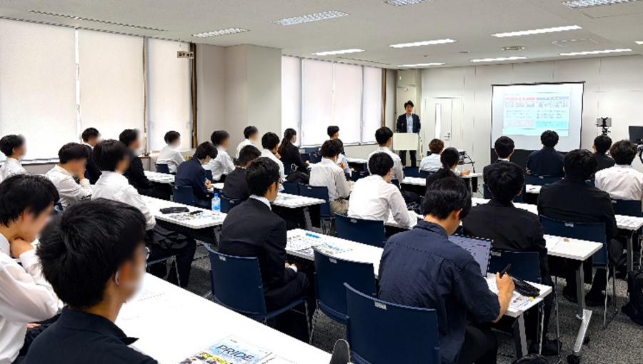 企業説明会の様子