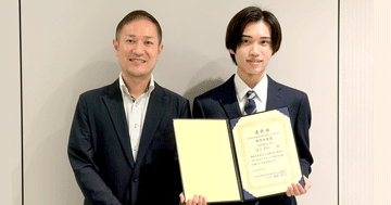 医療保健学部の学生が臨床検査教育学会学術集会において優秀発表賞を受賞