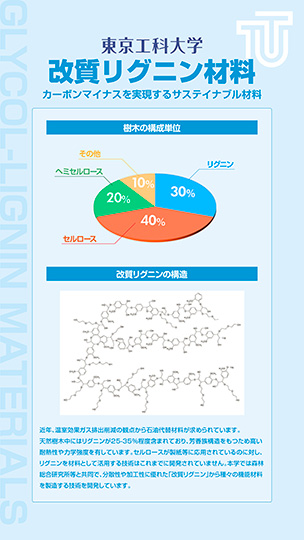 改質リグニン材料　１