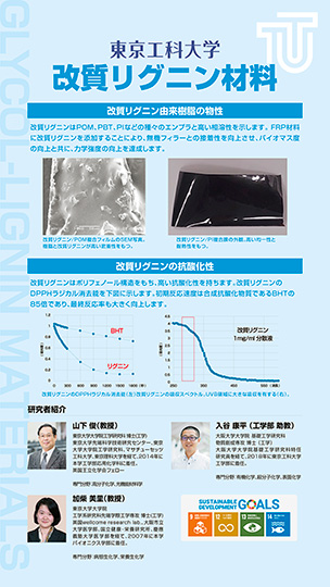 改質リグニン材料　３