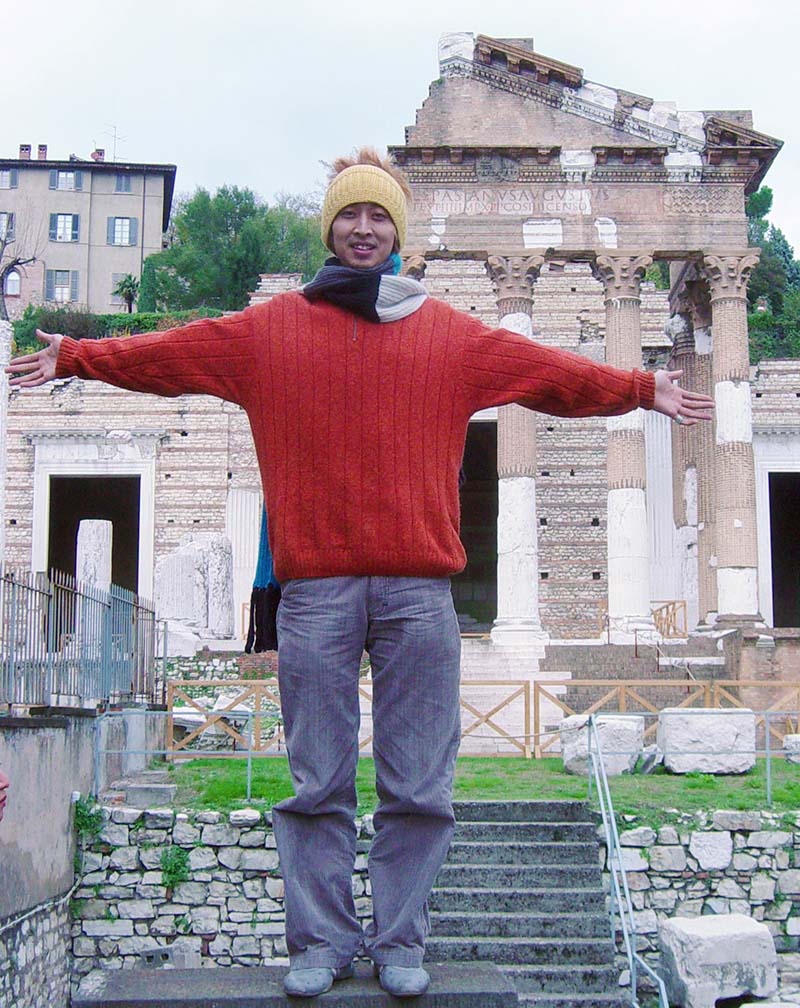 留学中での葛原准教授