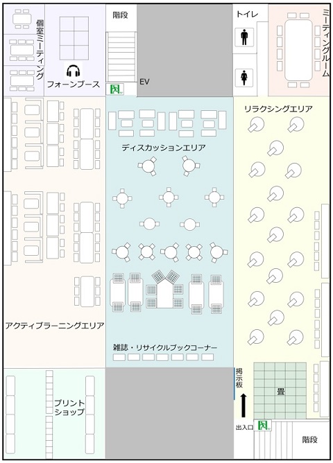 ３階マップ