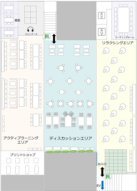 ３階マップ
