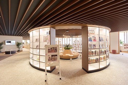八王子図書館 クロッシングサークルイメージ図