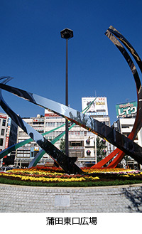 蒲田駅東口広場